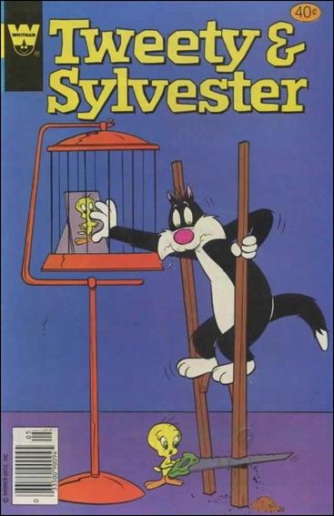 Tweety and Sylvester (1963) issue 93-B Whitman Cover