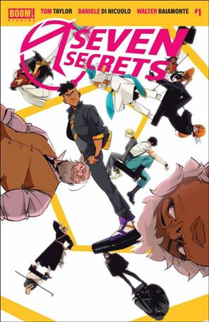 Seven Secrets issue 1-M Daniele Di Nicuolo Rad Raptor Comics Cover 1/1000