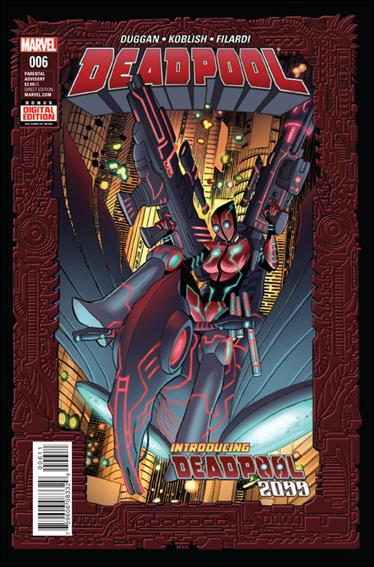 Deadpool (2016) issue 6 Standard Cover