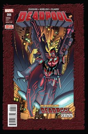 Deadpool (2016) issue 6 Standard Cover