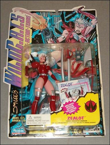 Jim Lee's WildC.A.T.s figure 1802 Zealot (Fierce Kherubim Warrior)