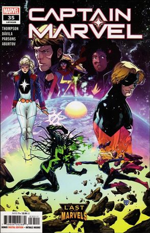Captain Marvel (2019) issue 35 R.B. Silva Cover