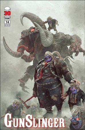 Gunslinger Spawn issue 14-B Bjorn Barends Cover