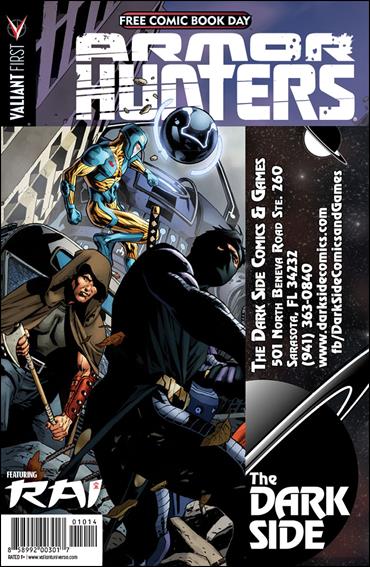 Valiant FCBD 2014 Armor Hunters Special issue nn-BG Dark Side Comics & Games Cover