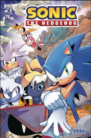 Sonic the Hedgehog (2018) issue 76 Thomas Rothlisberger Cover