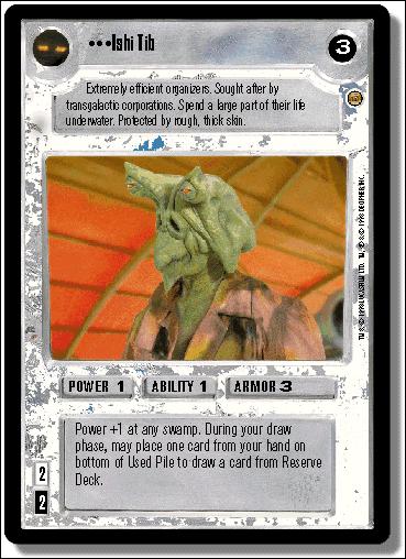 Star Wars: Jabba's Palace Limited (Base Set) card 106 Ishi Tib