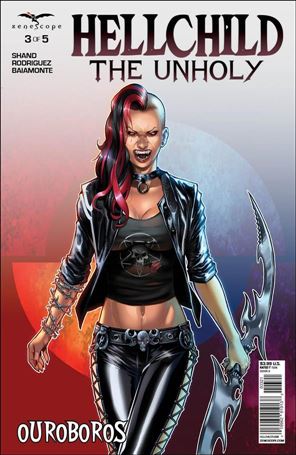Hellchild: The Unholy issue 3-B David Lorenzo Riveiro Cover