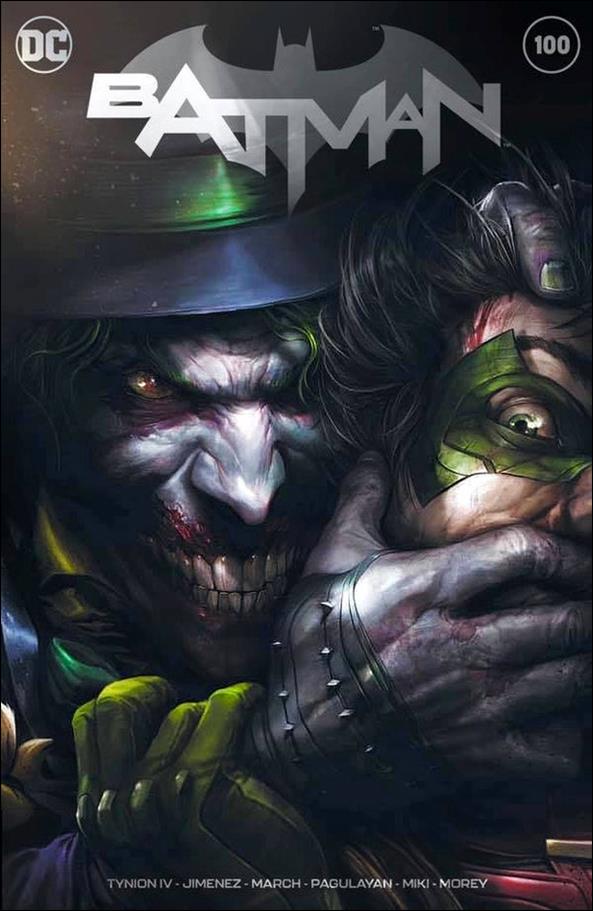 Batman (2016) issue 100-Z Francesco Mattina Comic Mint Cover 1/2500