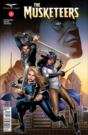 Musketeers issue 3 Sean Chen Cover