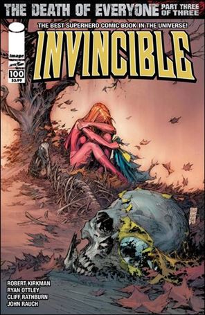 Invincible issue 100-C Marc Silvestri Cover