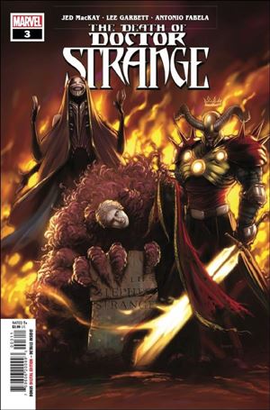 Death of Doctor Strange issue 3 Kaare Andrews Cover