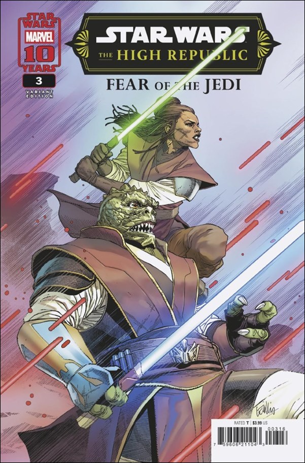 Star Wars: The High Republic – Fear of the Jedi issue 3-C Leinil Francis Yu 1:25 Cover