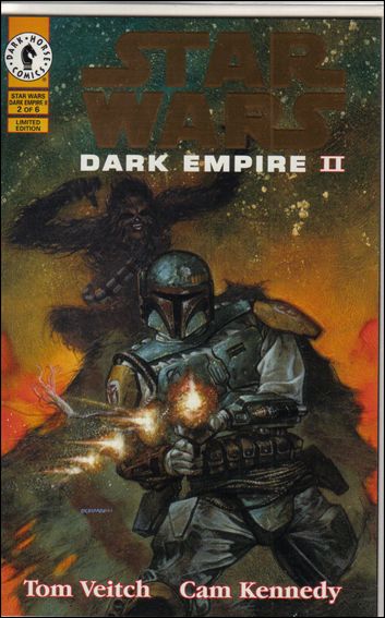 Star Wars: Dark Empire II issue 2-B QVC Embossed Gold Foil Cover 1/5000 