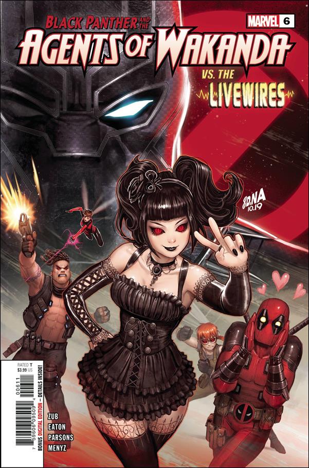 Black Panther and the Agents of Wakanda issue 6 David Nakayama Cover
