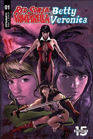 Red Sonja and Vampirella Meet Betty and Veronica issue 1-G Cat Staggs Cover