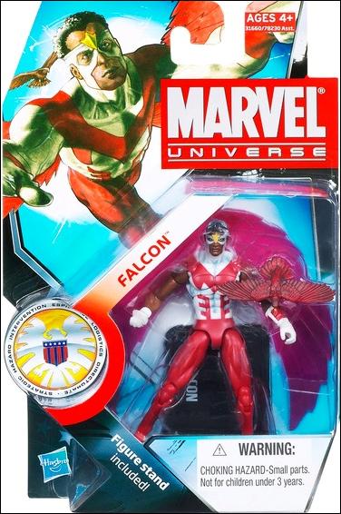 Marvel Universe (Series 3) figure 013 Falcon with Redwing