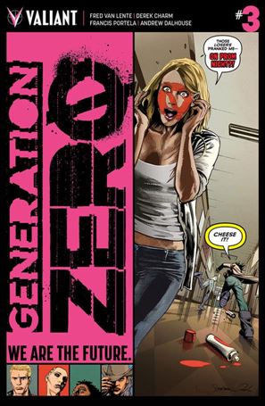 Generation Zero issue 3 Stephen Mooney Cover