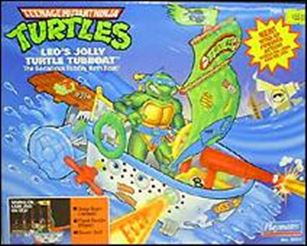 Teenage Mutant Ninja Turtles (1988) Vehicles and Playsets figure 28 Leo's Jolly Turtle Tugboat