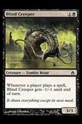 Magic the Gathering: Fifth Dawn (Base Set) card 42 Blind Creeper