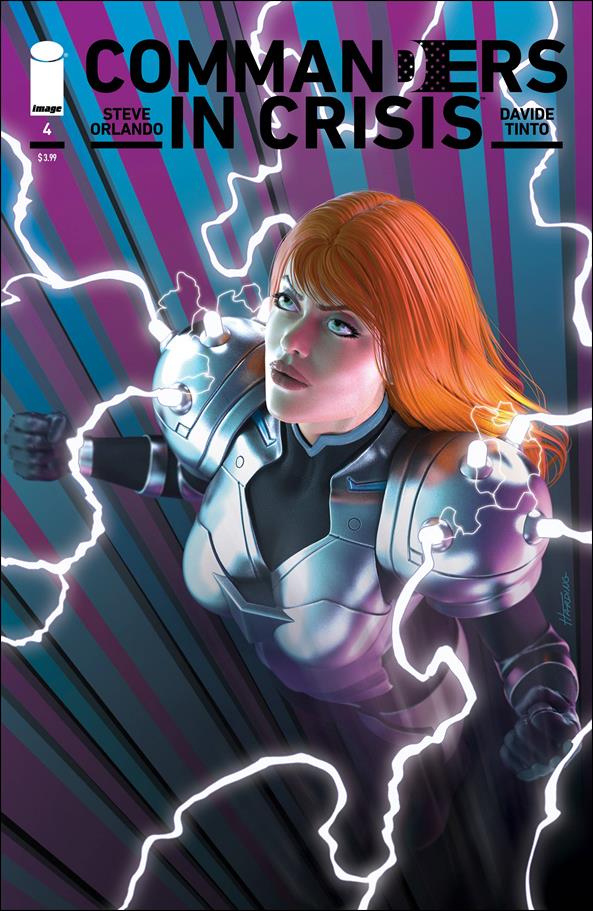 Commanders in Crisis issue 4-D Paul Harding 1:10 Cover