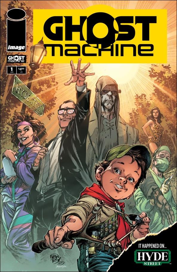 Ghost Machine issue 1-I Ivan Reis Cover