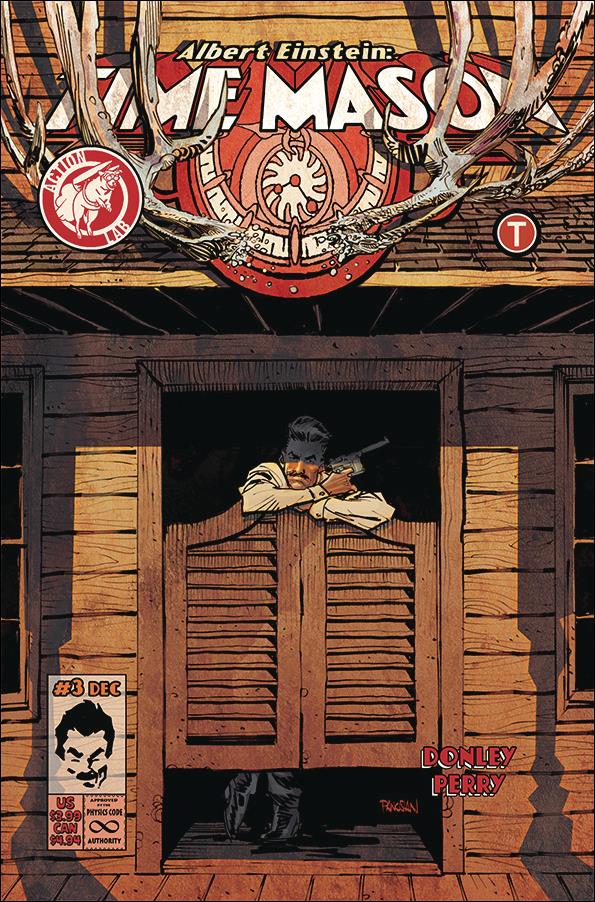 Albert Einstein: Time Mason issue 3 Dan Panosian Cover
