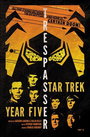 Star Trek: Year Five issue 7-B J.J. Lendl 1:10 Cover