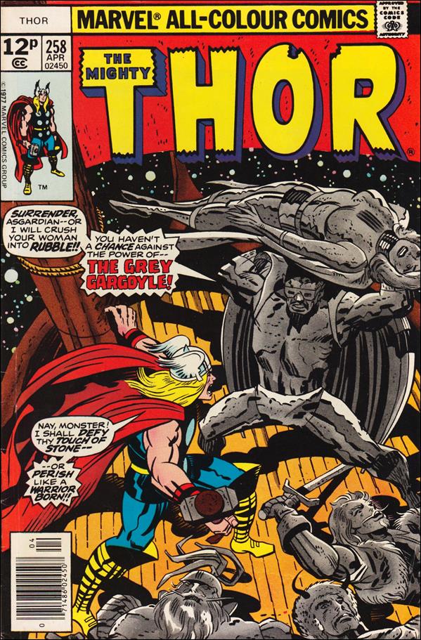 Thor (1966) issue 258-B UK Price Cover