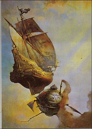 Frazetta (Base Set) card 70 The Galleon