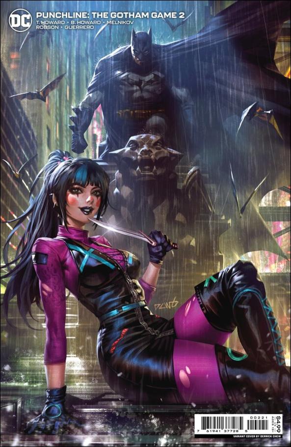 Punchline: The Gotham Game issue 2-B Derrick Chew Cardstock Cover
