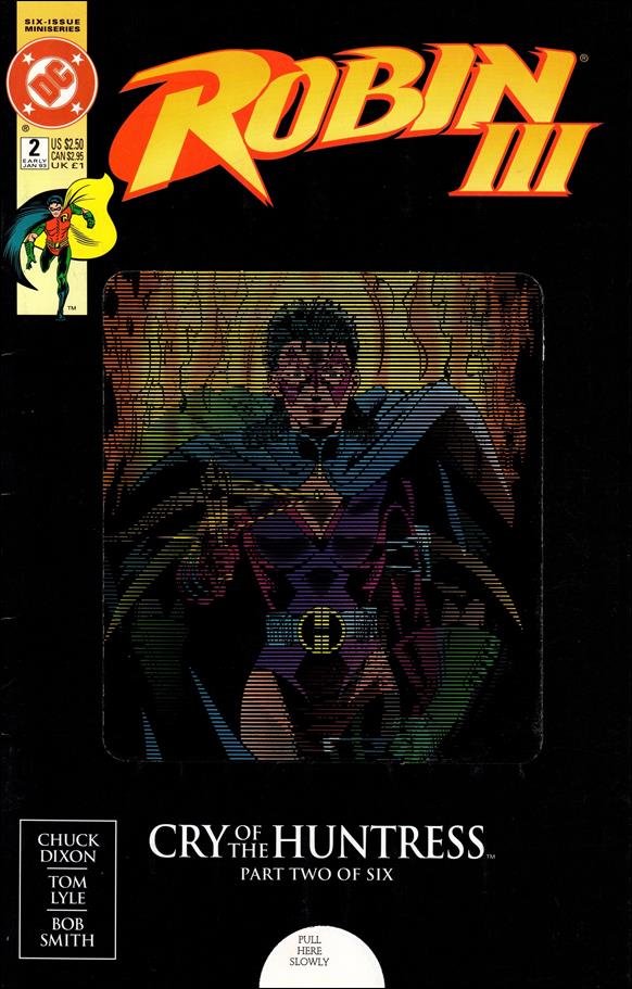 Robin III: Cry of the Huntress issue 2-C Unbagged Moving Cover