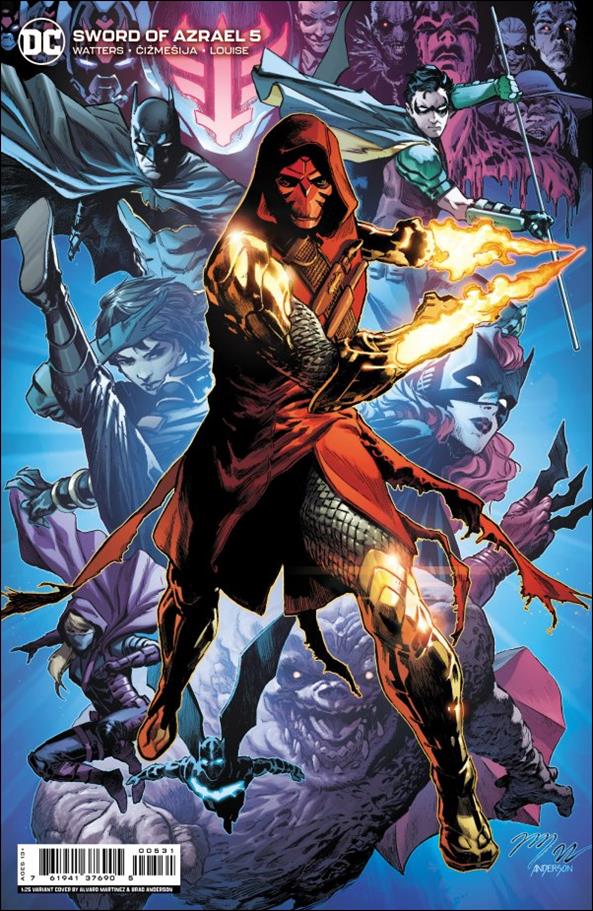 Sword of Azrael issue 5-C Alvaro Martinez 1:25 Cardstock Cover