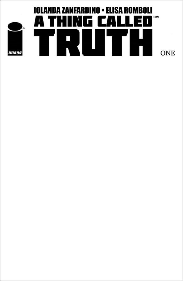 Thing Called Truth issue 1-C Blank/Sketch Cover