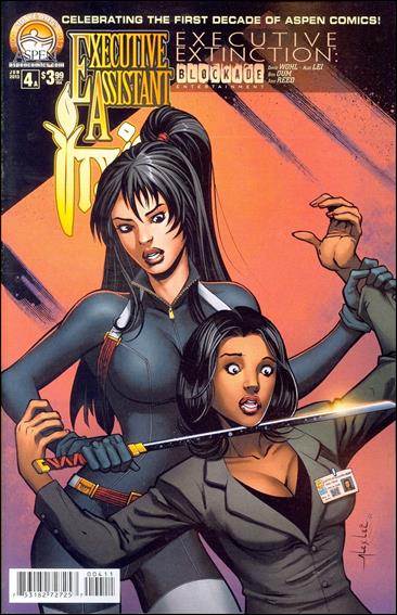 Executive Assistant: Iris (2012) issue 4 Alex Lei Cover