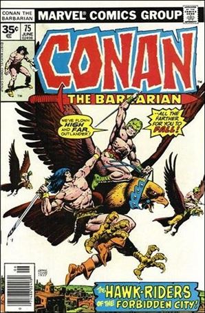Conan the Barbarian (1970) issue 75-B 35 Cent Price Cover