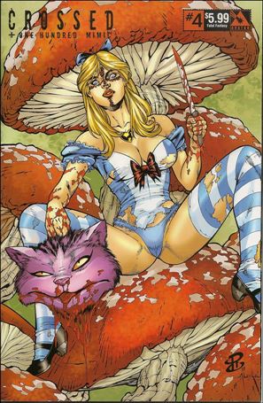 Crossed Plus One Hundred: Mimic issue 4-D Renato Camilo Fatal Fantasy Cover