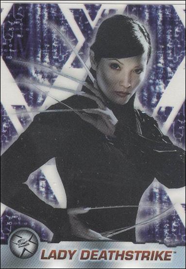 X2: X-Men United (X-Citing Clear Subset) card C5 Lady Deathstrike