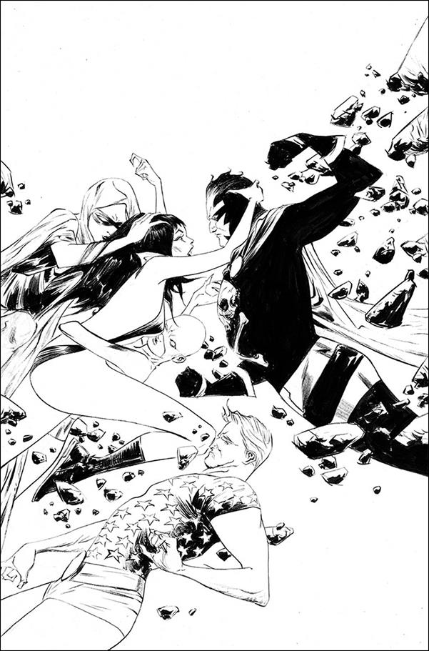 Vampirella: The Dark Powers issue 4-U Jae Lee 1:50 Black & White Virgin Cover