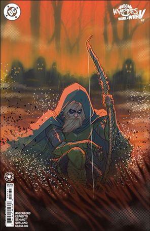 DC vs. Vampires: World War V issue 7-C Marguerite Sauvage Cardstock Cover
