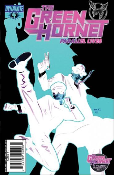 Green Hornet: Parallel Lives issue 4-B 1:25 Negative Cover