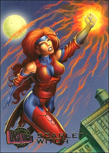Marvel Ultra: Onslaught (Base Set) card 28 Scarlet Witch