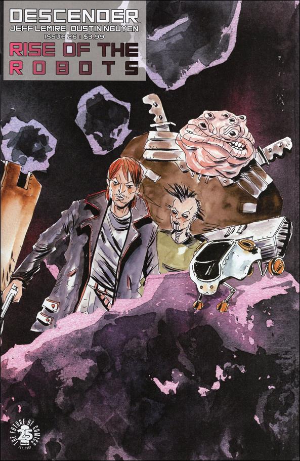 Descender issue 26-B Jeff Lemire Cover