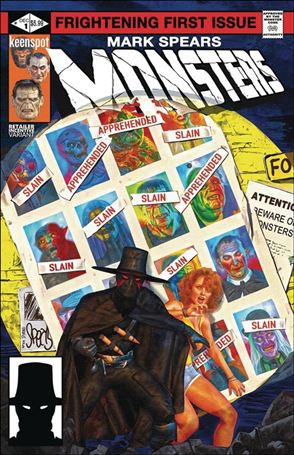 Mark Spears Monsters issue 1-T Mark Spears Homage 1:50 Cover (4th Printing)