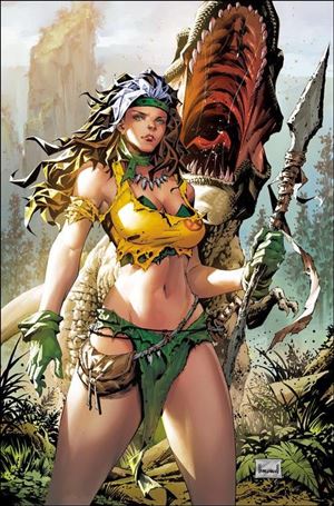 X-Men (2019) issue 10-G Kael Ngu Unknown Comics Savage Land Virgin Cover