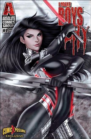 I Make Boys Cry issue 1-X Ariel Diaz ComicXposure Cover