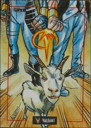 2013 Valiant Comics Preview Trading Card Set (Sketch Card Subset) card AS-03