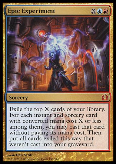 Magic the Gathering: Return to Ravnica (Base Set) card 159 Epic Experiment