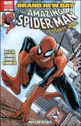 Amazing Spider-Man (1963) issue 546-D Steve McNiven Cover Book Market Edition