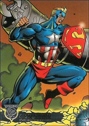 Amalgam Comics (Base Set) card 65 Super-Soldier