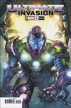 Ultimate Invasion issue 4-B Francis Manapul Cover
